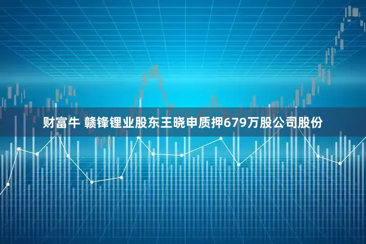 财富牛 赣锋锂业股东王晓申质押679万股公司股份