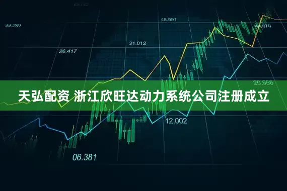 天弘配资 浙江欣旺达动力系统公司注册成立